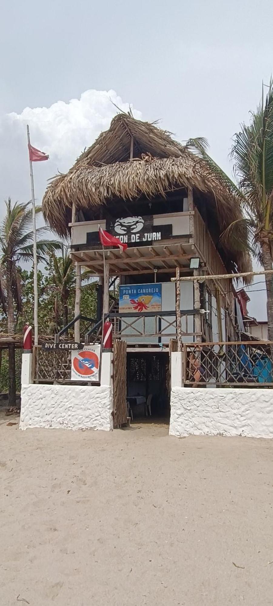 Hostal Punta Cangrejo San Onofre Ngoại thất bức ảnh