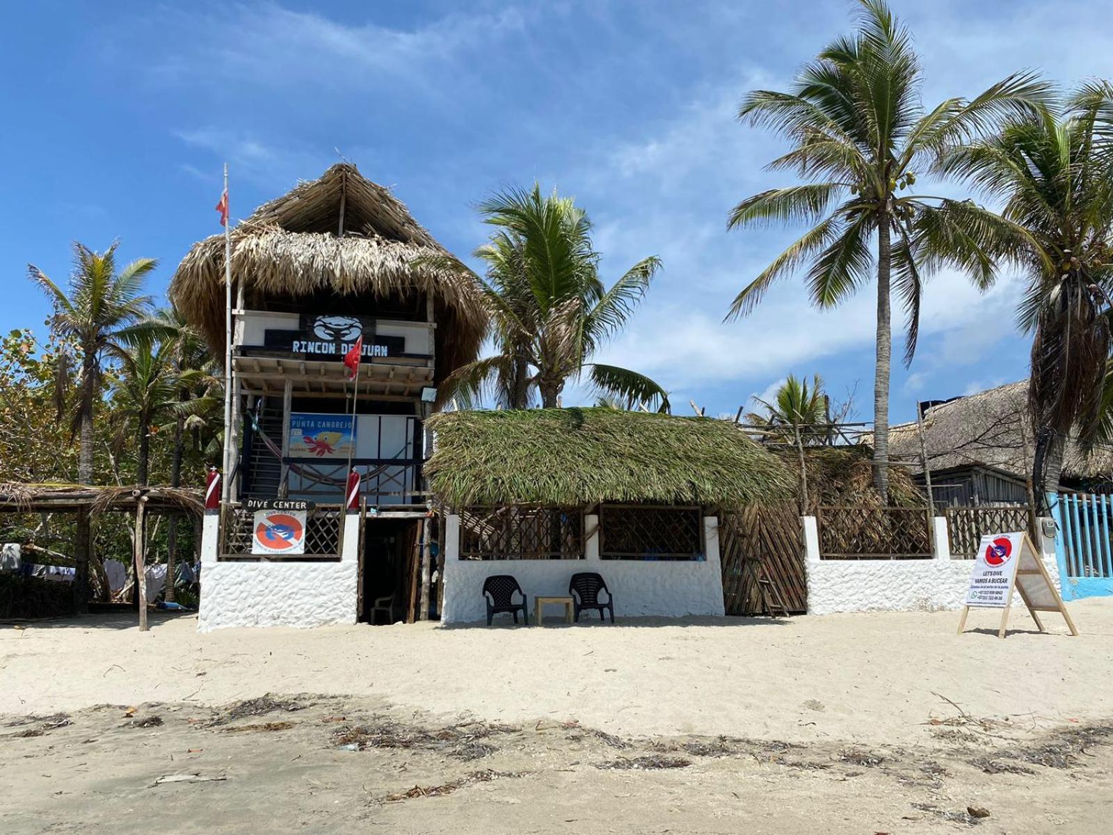 Hostal Punta Cangrejo San Onofre Ngoại thất bức ảnh
