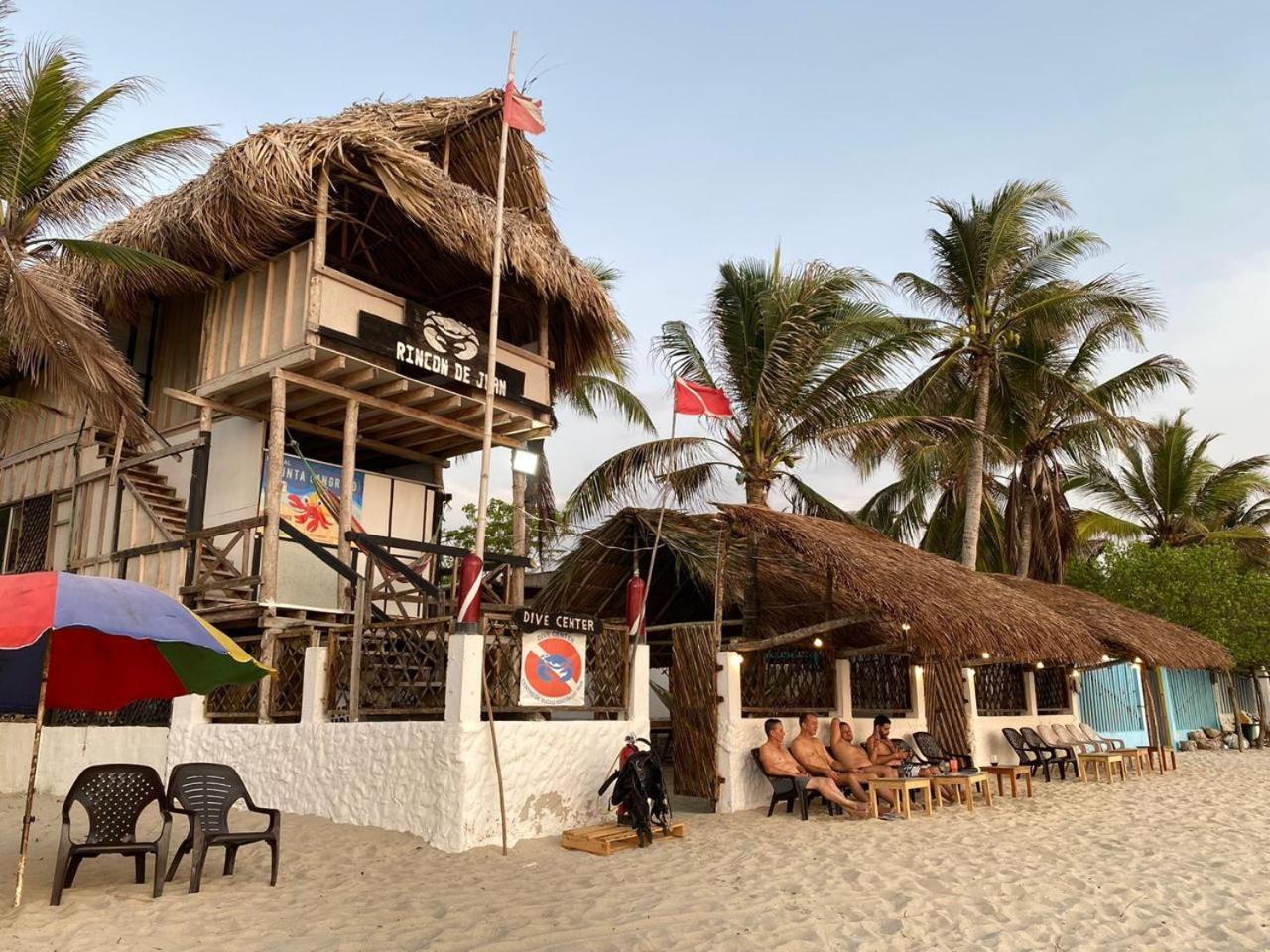 Hostal Punta Cangrejo San Onofre Ngoại thất bức ảnh