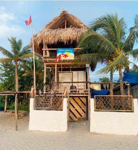 Hostal Punta Cangrejo San Onofre Ngoại thất bức ảnh